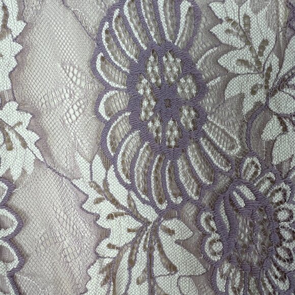 Promesa Maxi Dress XL Purple Sleeping Beauty Feminine Lace Fairy Whimsical Flora - Picture 10 of 14